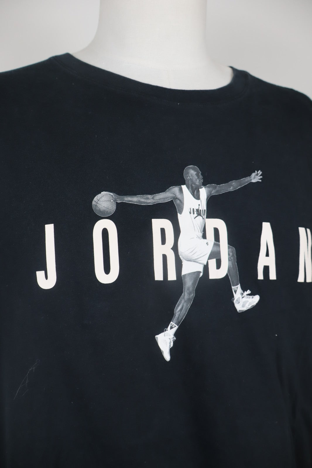 AIR JORDAN MAGLIA UOMO TG. XL MAN T-SHIRT VINTAGE CASUAL COTONE COTTON LOGO