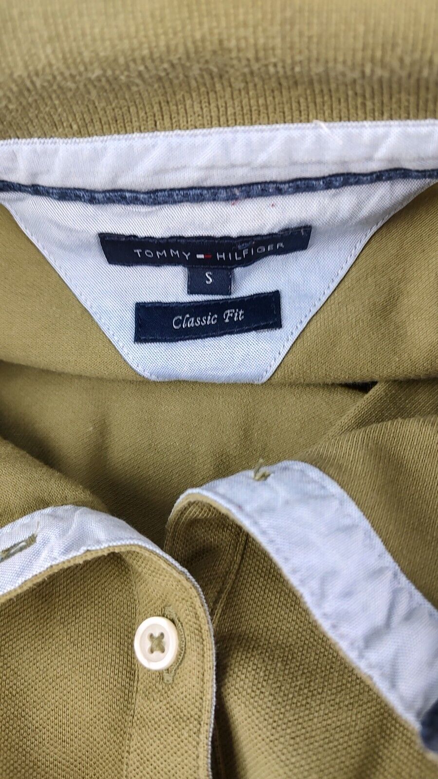 TOMMY HILFIGER POLO MAGLIA DONNA COTONE TG. S WOMAN SHIRT CASUAL VINTAGE