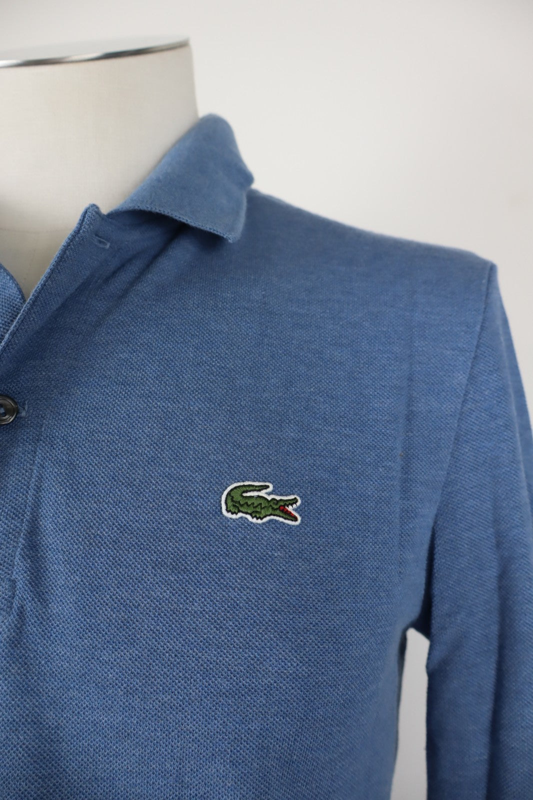 LACOSTE POLO MAGLIA MANICA LUNGA UOMO COTONE 4 MAN COTTON SHIRT CASUAL VINTAGE
