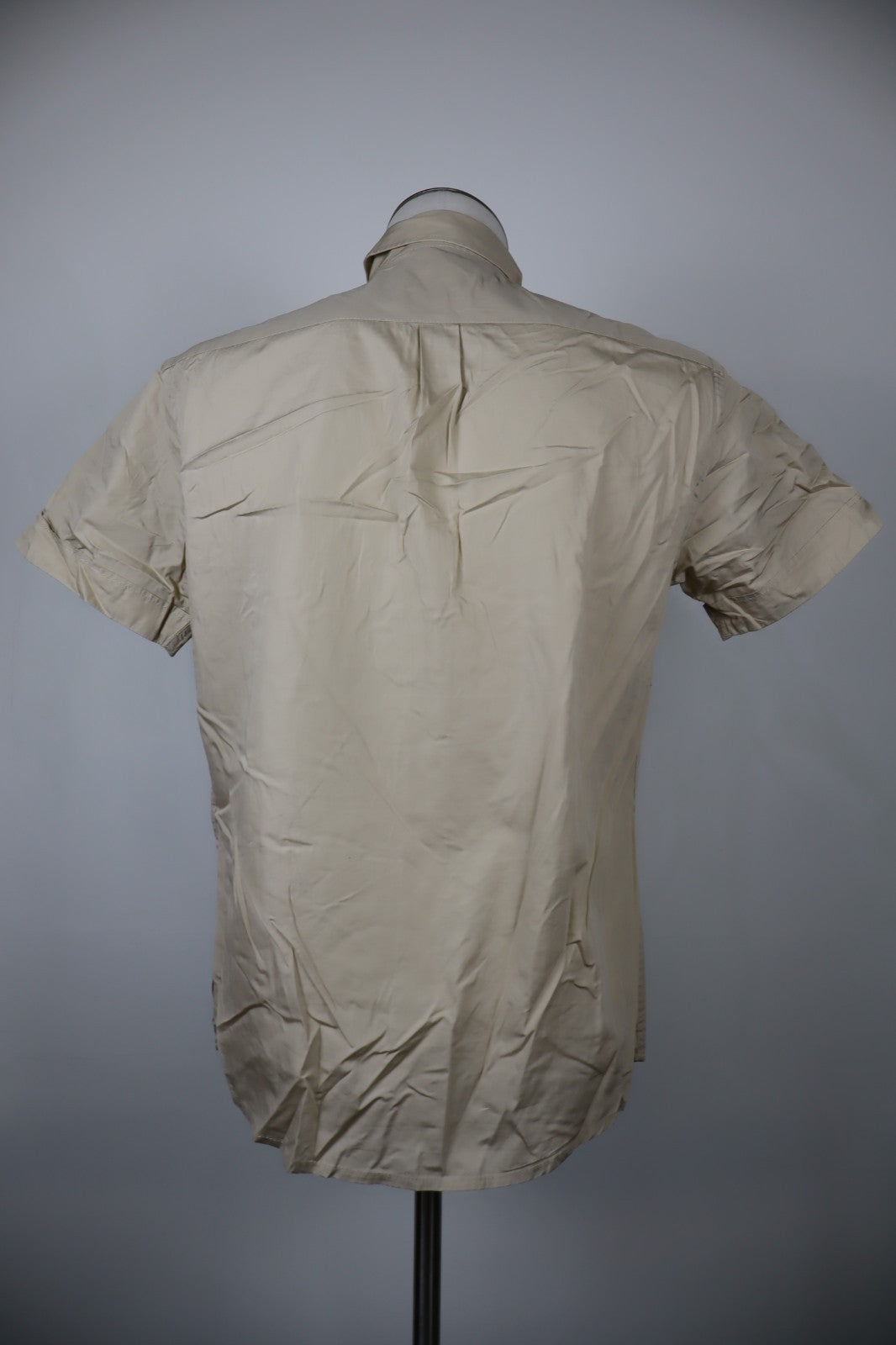 AJ ARMANI JEANS CAMICIA UOMO COTONE TG. S MAN CASUAL VINTAGE COTTON SHIRT