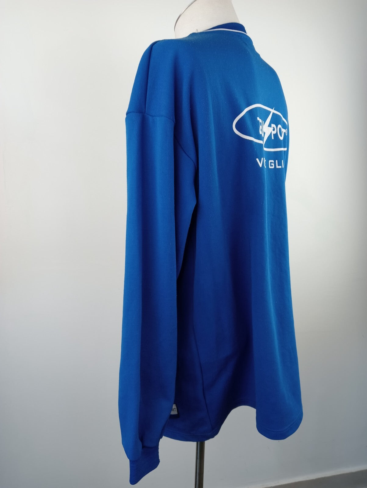 ZEUS PAGANESE FELPA SPORT CALCIO UOMO MAGLIA SOCCER Tg XL VINTAGE JACKET