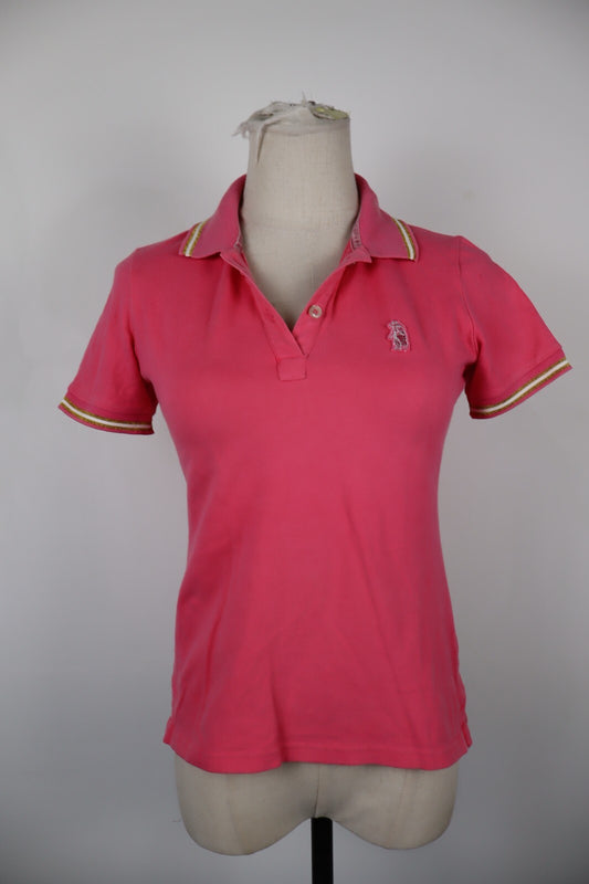 REFRIGUE POLO MAGLIA DONNA TG. S WOMAN T-SHIRT CASUAL VINTAGE COTONE COTTON