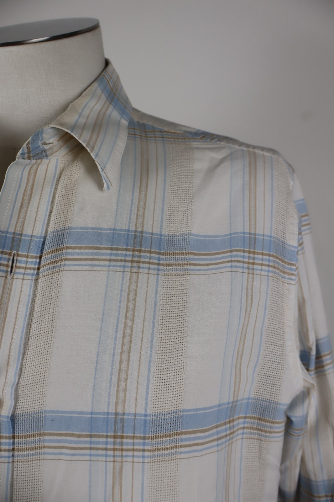 TIMBERLAND CAMICIA UOMO TG M MAN CASUAL VINTAGE SHIRT COTONE COTTON MANICA LUNGA
