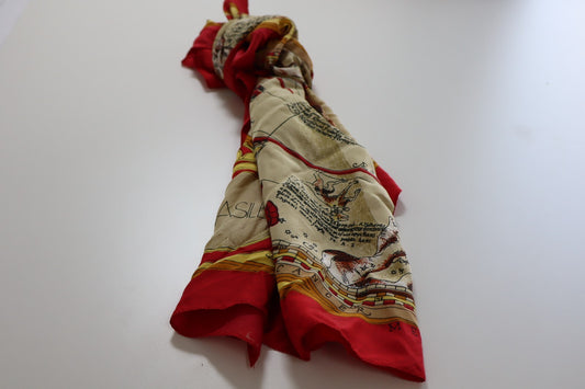 BASILE FOULARD 100% SILK SETA SCARVES SCARF SQUARE
