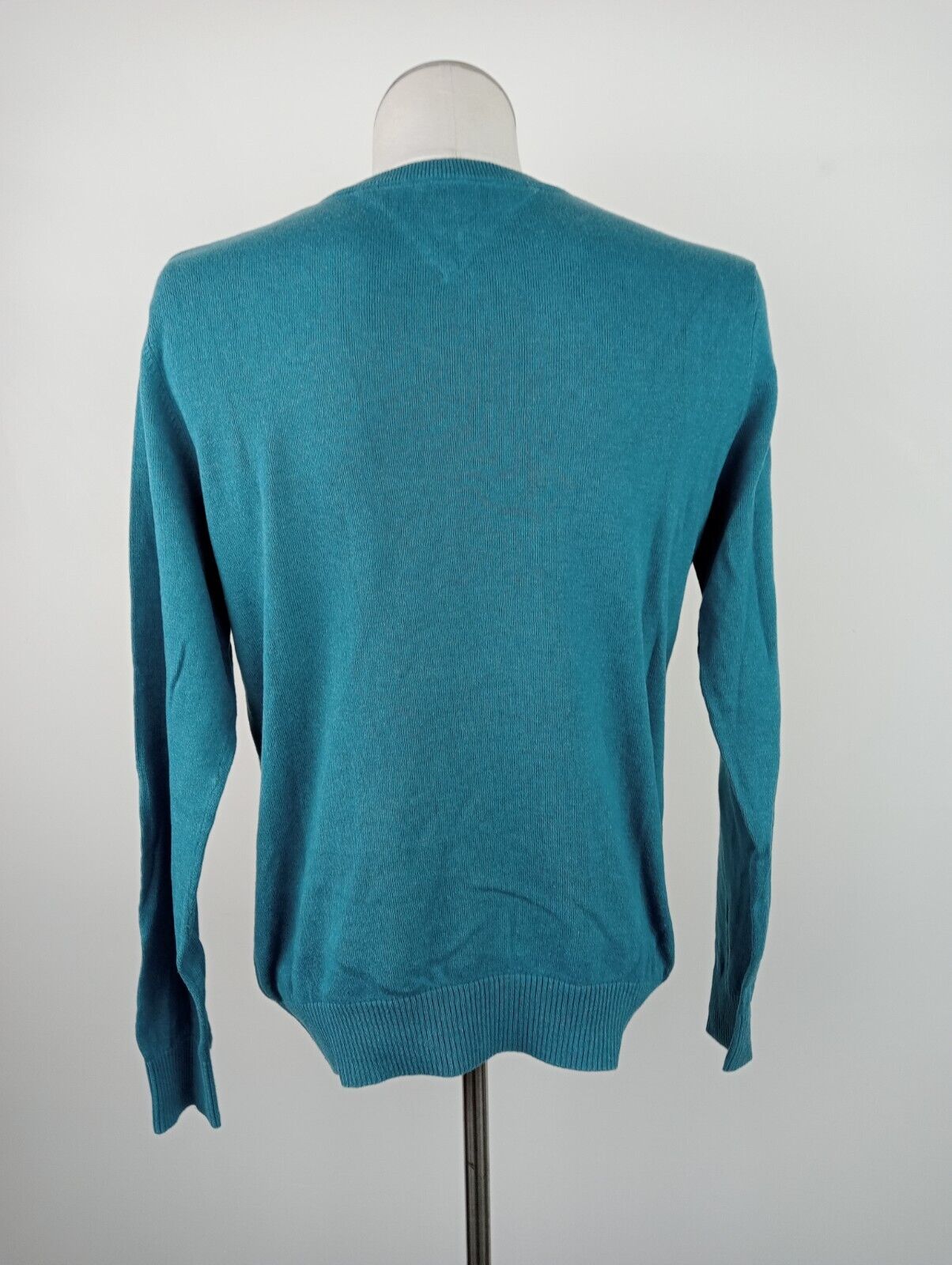 TOMMY HILFIGER MAGLIONE COTONE VINTAGE UOMO Tg. M MAN SWEATER CASUAL MADE ITALY