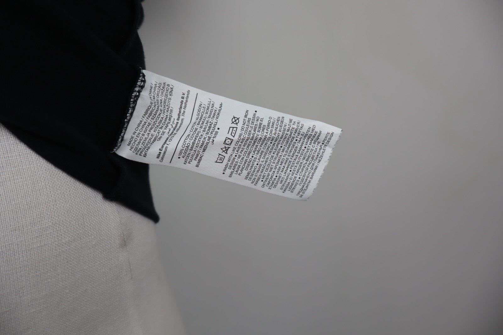 AIR JORDAN MAGLIA UOMO TG S NERO MAN T-SHIRT CASUAL VINTAGE COTONE COTTON