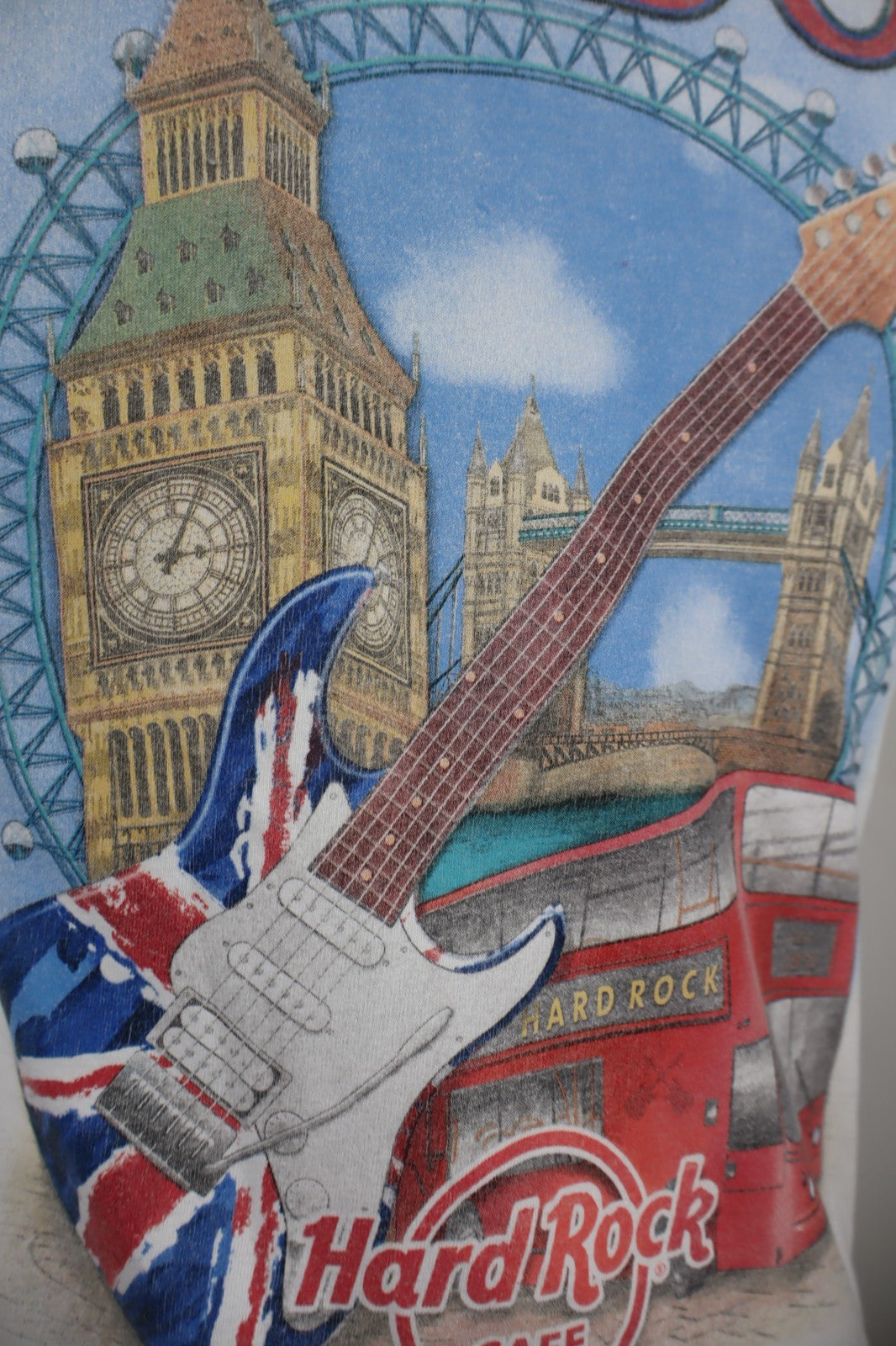 HARD ROCK CAFE LONDON MAGLIA UOMO TG. S MAN T-SHIRT VINTAGE CASUAL COTONE COTTON