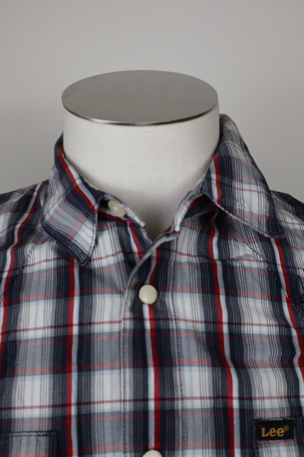 LEE JEANS CAMICIA UOMO TG. M MAN CASUAL VINTAGE SHIRT COTONE LOGO
