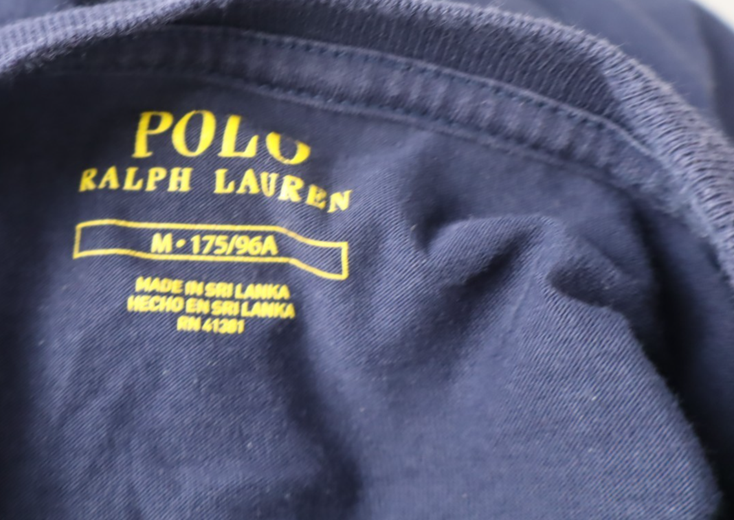 POLO RALPH LAUREN MAGLIA UOMO COTONE M MAN COTTON T-SHIRT CASUAL VINTAGE LOGO