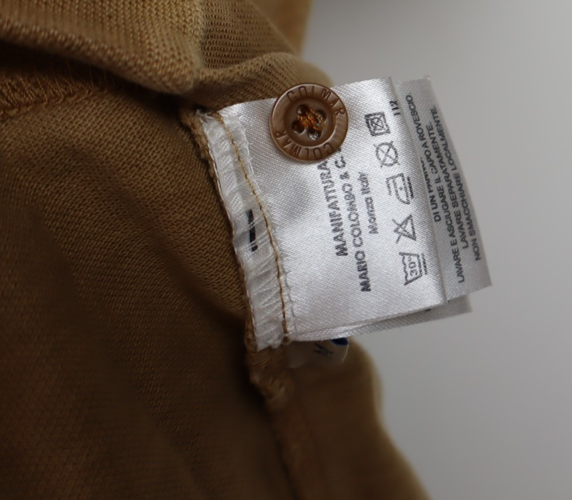 COLMAR MAGLIA POLO UOMO TG. M MAN CASUAL VINTAGE SHIRT POLO COTONE COTTON LOGO