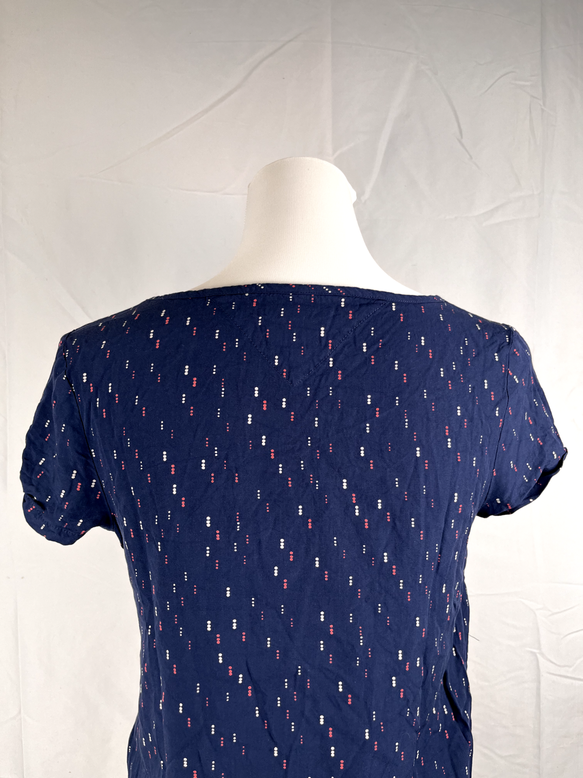 TOMMY HILFIGER MAGLIA DONNA TG. XS WOMAN CASUAL VINTAGE TOP T-SHIRT