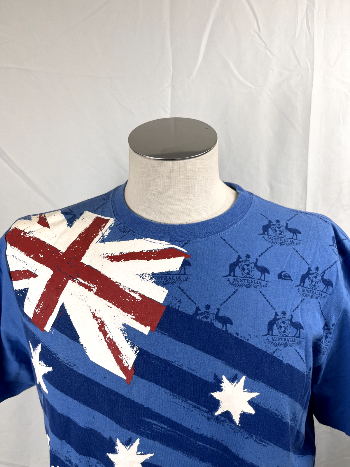 QUICKSILVER MAGLIA UOMO TG. M MAN T-SHIRT CASUAL VINTAGE COTONE COTTON