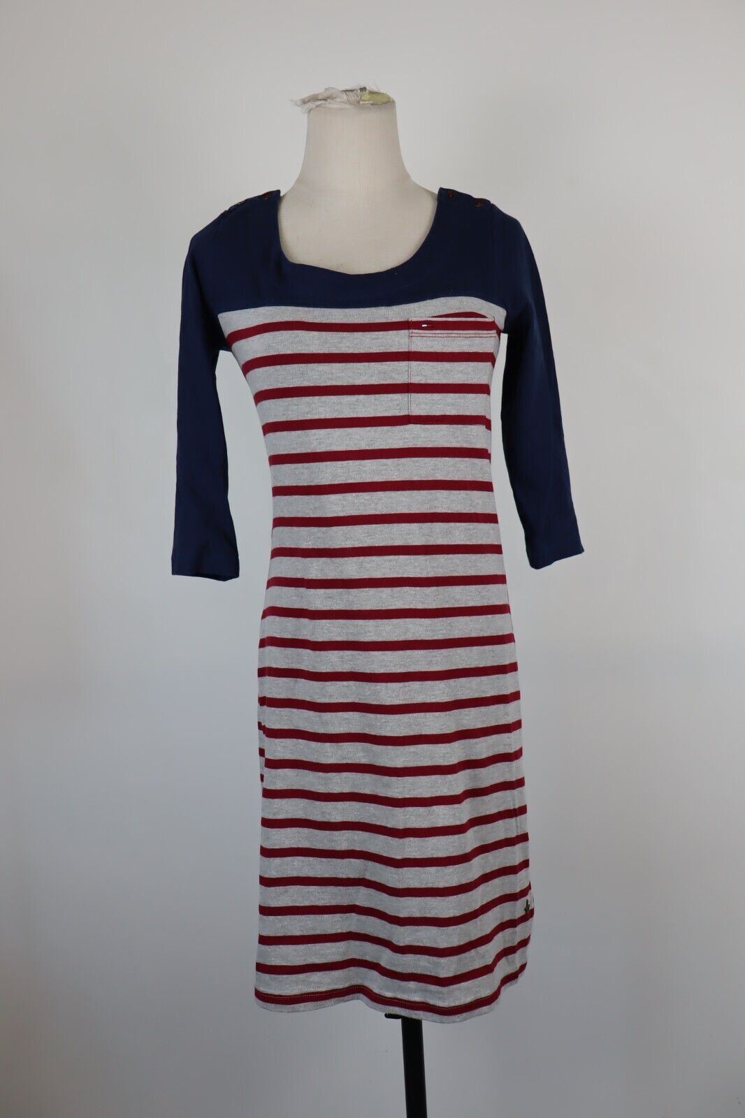 TOMMY HILFIGER DENIM VESTITO ABITO DONNA TG. S  WOMAN CASUAL VINTAGE DRESS ABITO