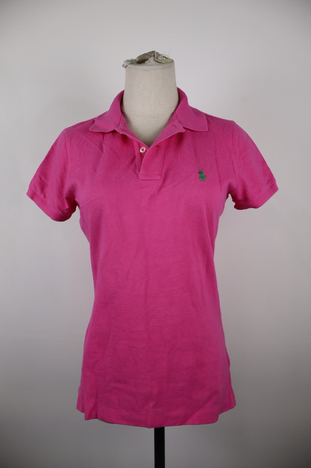 RALPH LAUREN SKINNY POLO DONNA MAGLIA COTONE S WOMAN COTTON SHIRT CASUAL VINTAGE