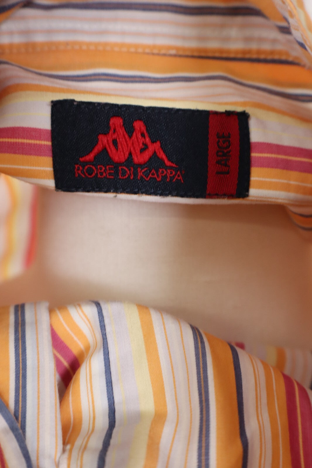 ROBE DI KAPPA CAMICIA UOMO TG. L MAN CASUAL VINTAGE SHIRT COTONE ITALY