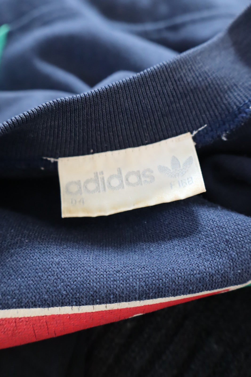 ADIDAS FELPA MAGLIA COTONE UOMO Tg D4 MAN COTTON JACKET SWEATSHIRT VINTAGE