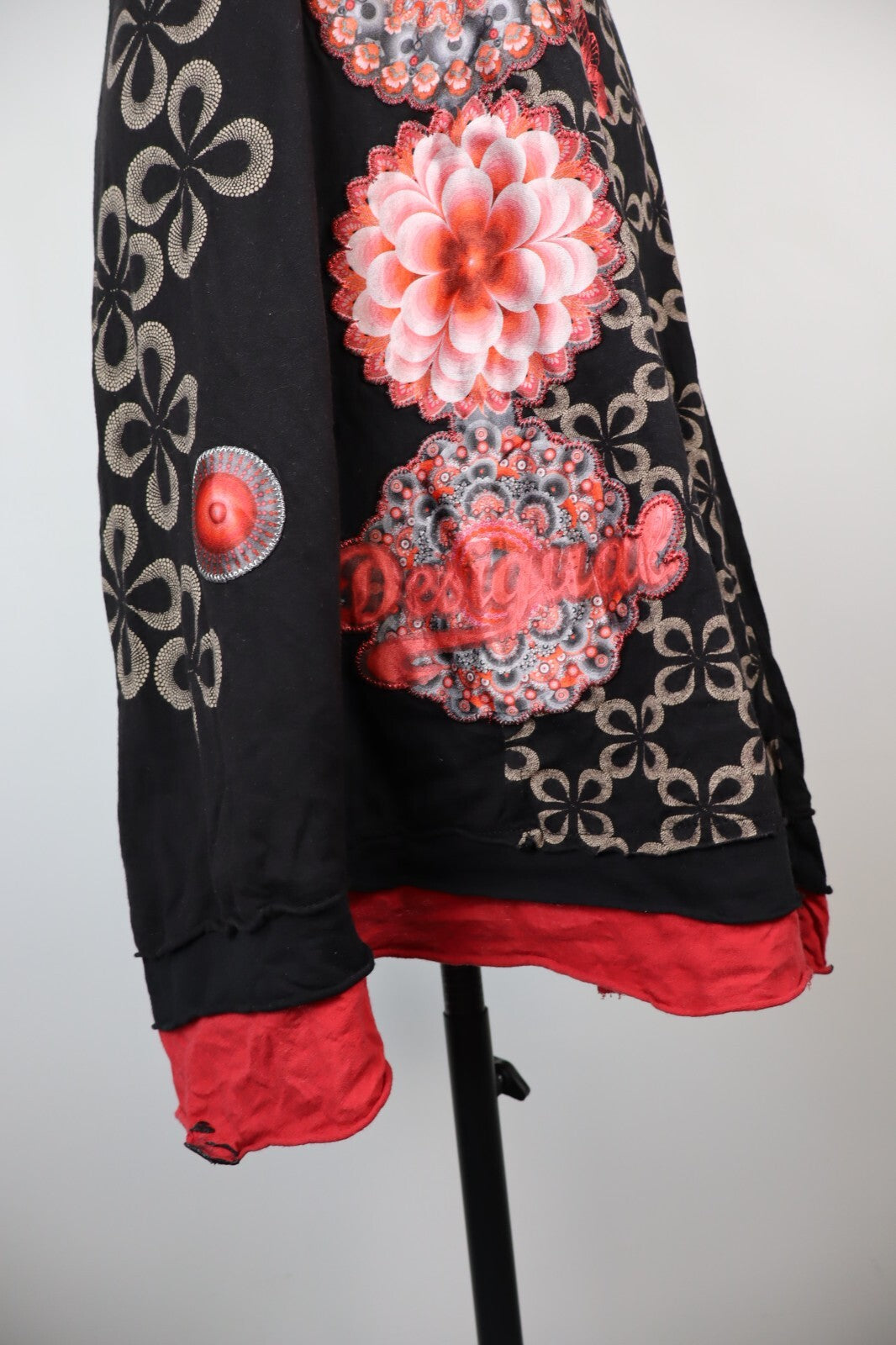 DESIGUAL VESTITO ABITO DONNA TG. M WOMAN CASUAL VINTAGE DRESS