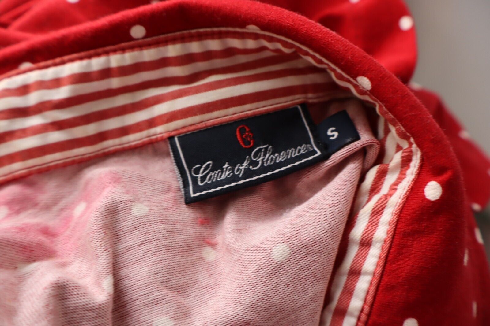 CONTE OF FLORENCE POLO MAGLIA DONNA TG S WOMAN CASUAL VINTAGE T-SHIRT COTONE