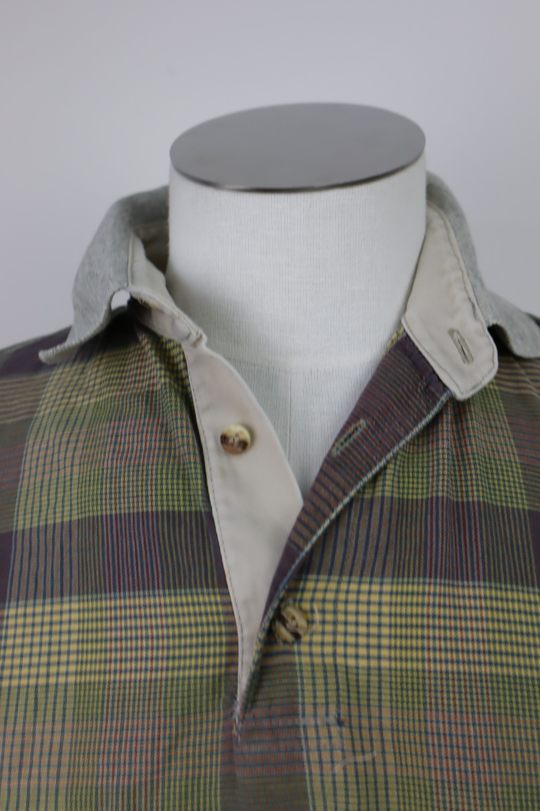 TOMMY HILFIGER CAMICIA UOMO TG. L  MAN CASUAL SHIRT VINTAGE SHIRT COTONE