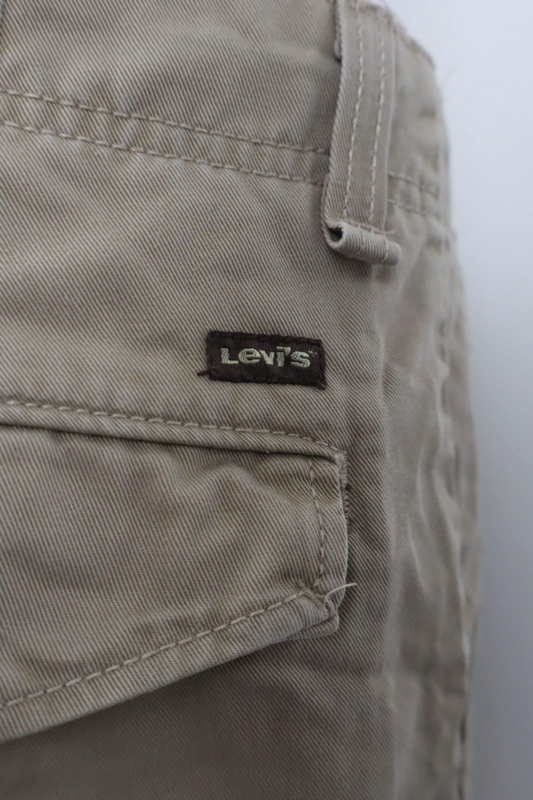 LEVI'S BERMUDA PANTALONE SHORTS UOMO TG W30 MAN VINTAGE CASUAL PANTS COTONE