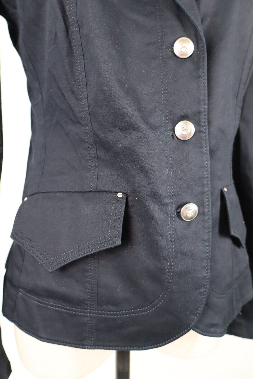 LUISA SPAGNOLI BLAZER GIACCA DONNA 44 WOMAN CASUAL VINTAGE JACKET COTONE COTTON