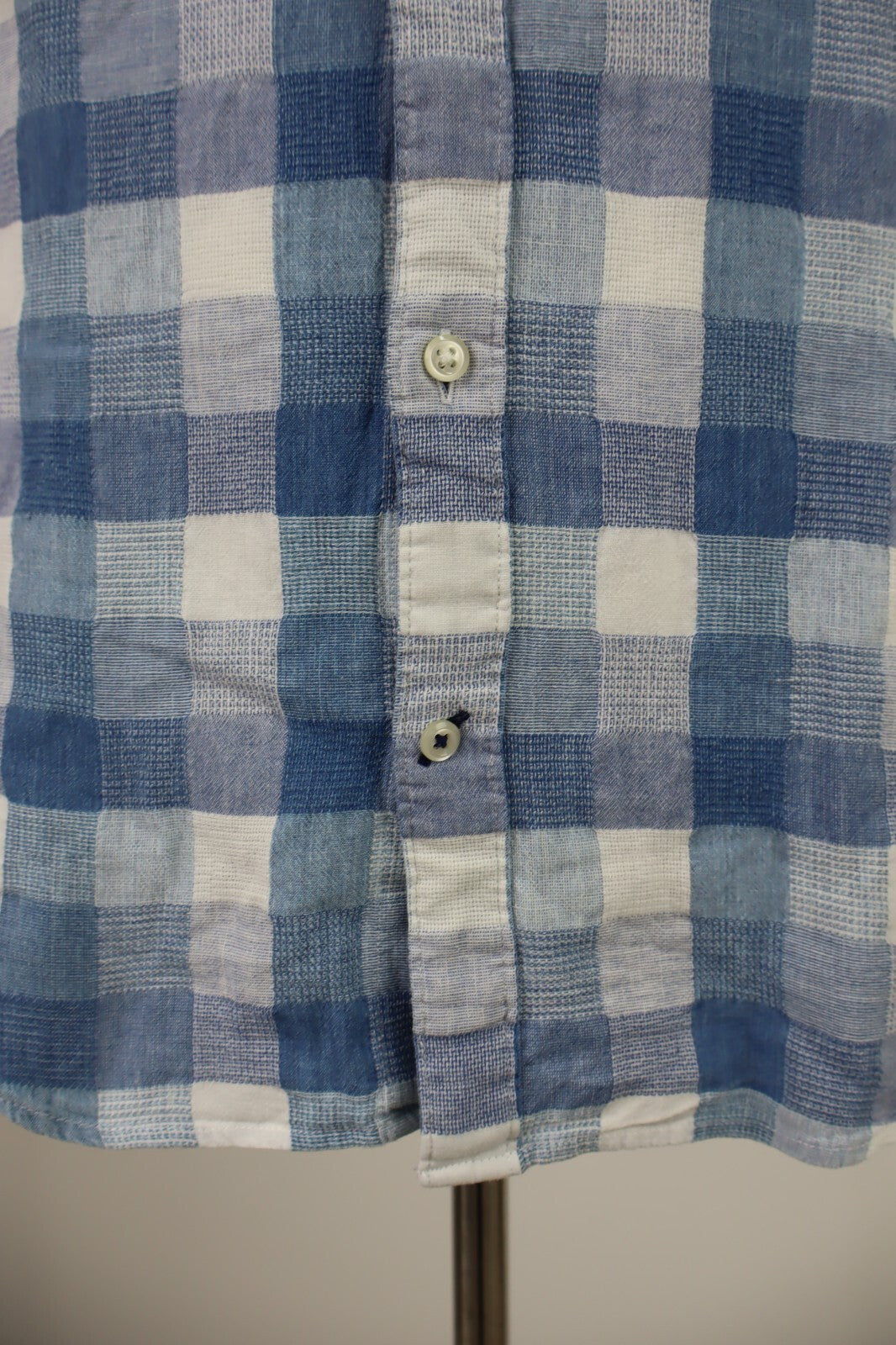TOMMY HILFIGER CAMICIA UOMO TG S MAN CASUAL VINTAGE SHIRT COTONE LINO
