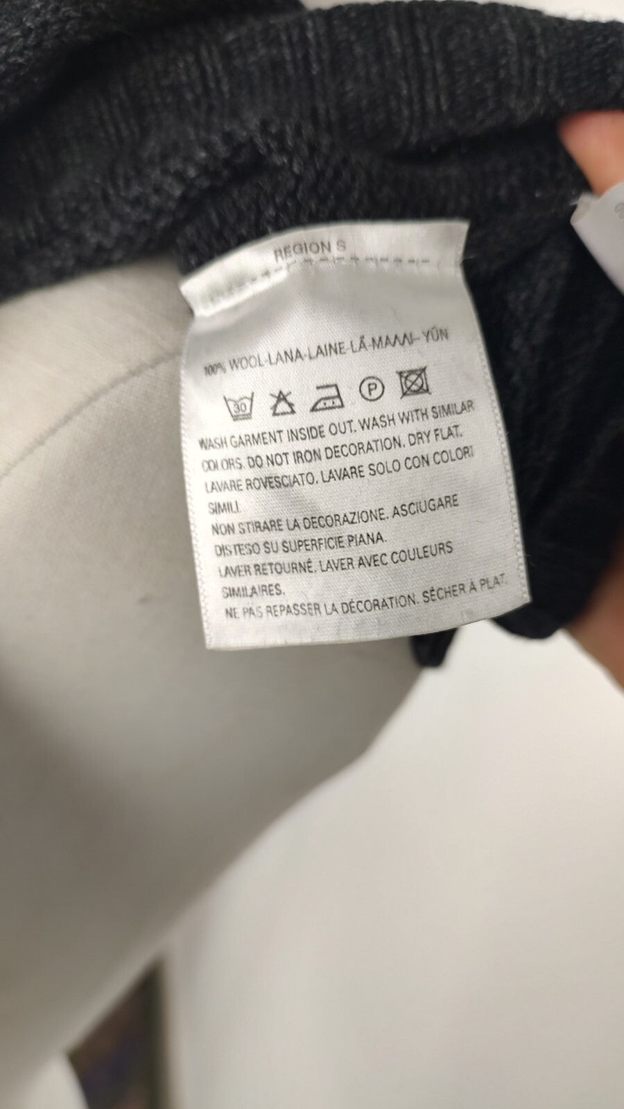 LEVI'S MAGLIONE LANA  VINTAGE UOMO M MAN SWEATER CASUAL VINTAGE BLUE TAB