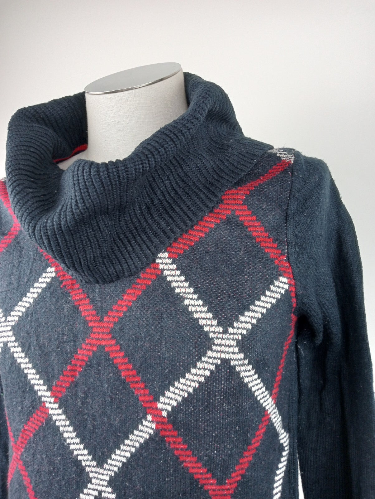 TOMMY HILFIGER MAGLIONE ACRILICO UOMO L MAN SWEATER CASUAL MAGLIA VINTAGE