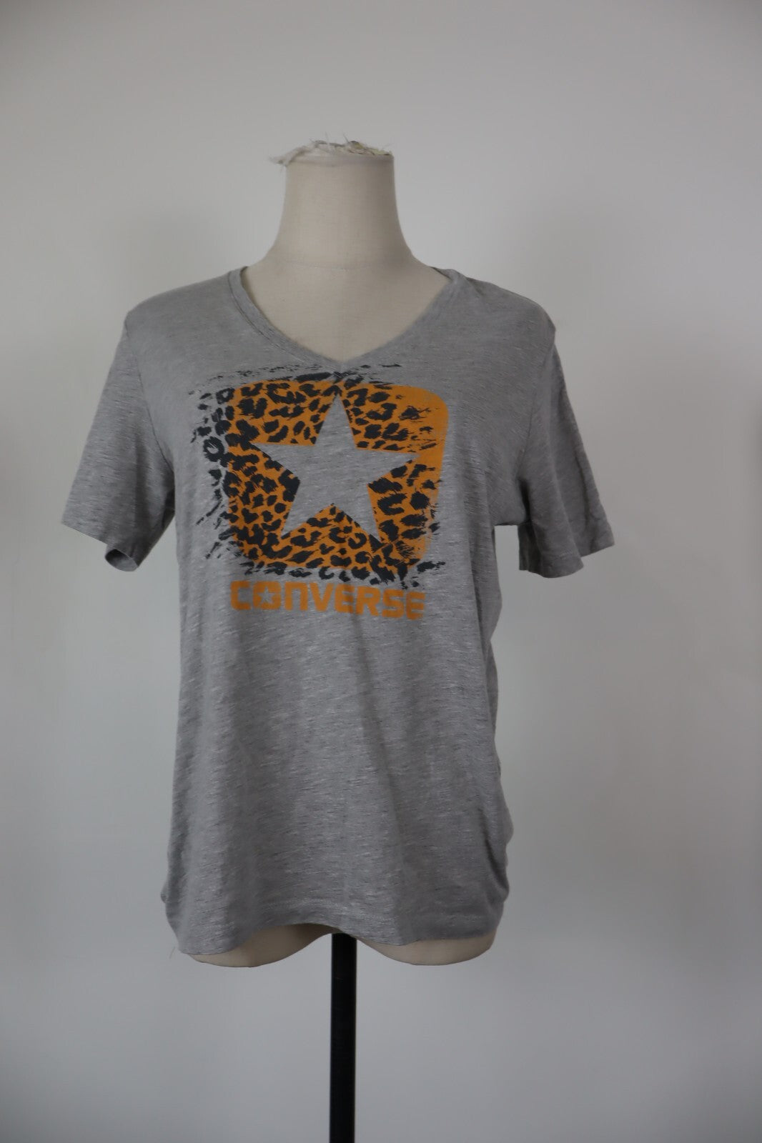 CONVERSE ALL STAR MAGLIA DONNA TG. M WOMAN CASUAL VINTAGE T-SHIRT  TOP LOGO