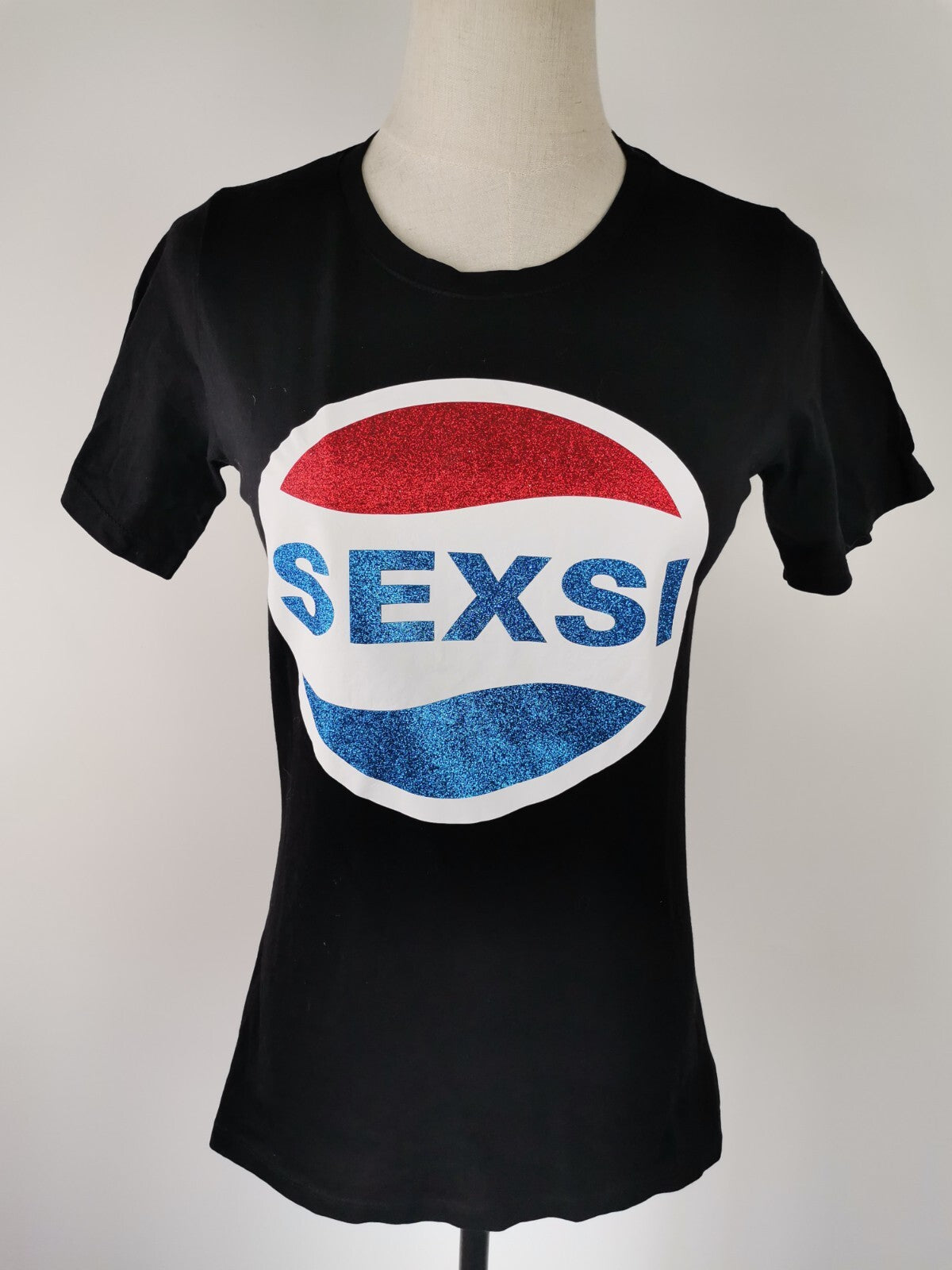 ERICK EVANS MAGLIA DONNA COTONE TG. S WOMAN VINTAGE TOP T-SHIRT CASUAL