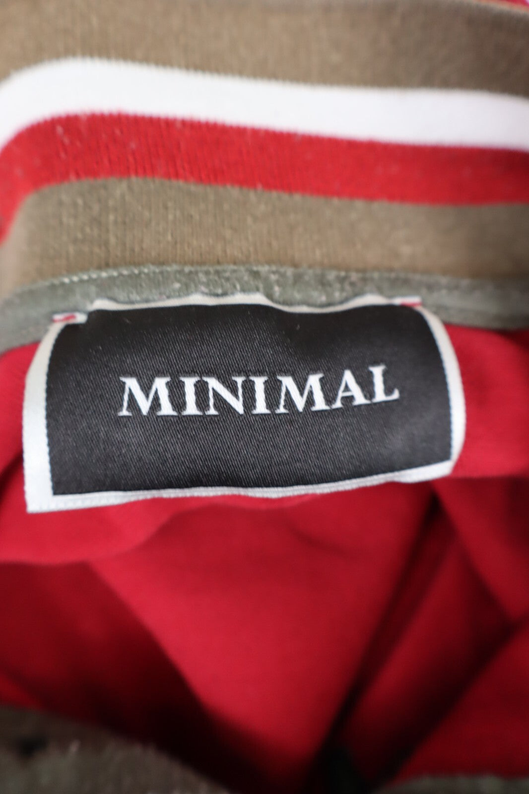 MINIMAL MNML MAGLIA POLO COTONE UOMO TG. M  MAN SHIRT CASUAL VINTAGE COTTON