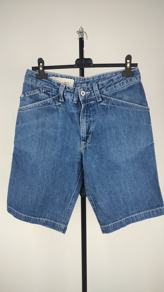 55 DSL PANTALONE JEANS SHORTS UOMO W28 MAN VINTAGE CASUAL PANTS