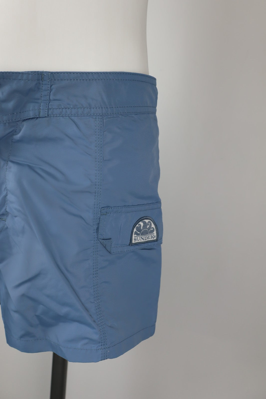 SUNDEK COSTUME PANTALONCINO MARE UOMO TG 32 MEN SWIMSUIT VINTAGE CASUAL LOGO