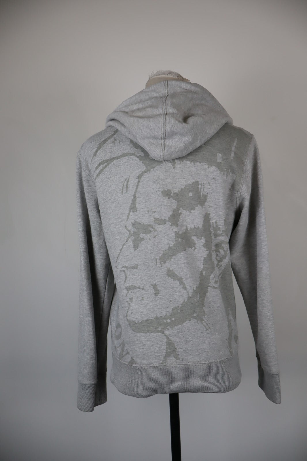 DIESEL FELPA CAPPUCCIO DONNA Tg L WOMEN CASUAL VINTAGE SPORT SWEATSHIRT