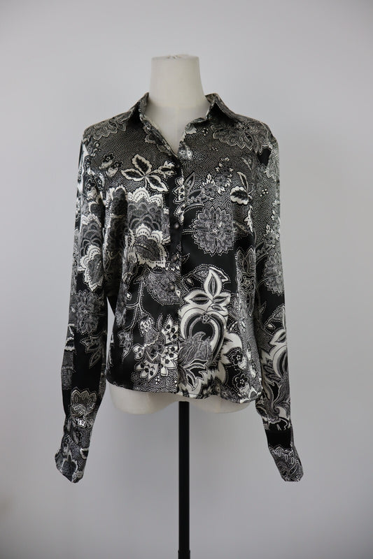 PIERRE CARDIN CAMICIA BLUSA DONNA TG. 48 WOMAN SHIRT CASUAL VINTAGE