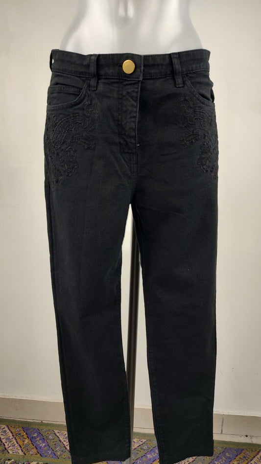 LUISA SPAGNOLI PANTALONE CASUAL DONNA TG 42 WOMAN VINTAGE PANTS