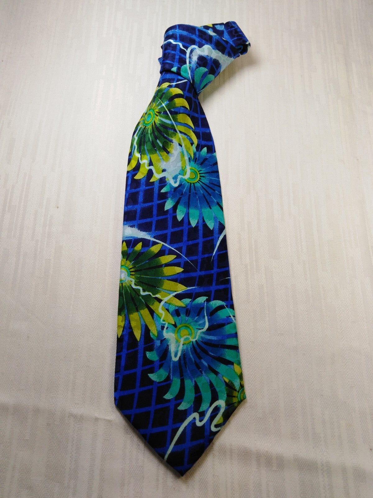 CARNAVAL DE VENISE 100% SILK TIE SETA CRAVATTA NECKTIE MADE IN ITALY CLASSIC