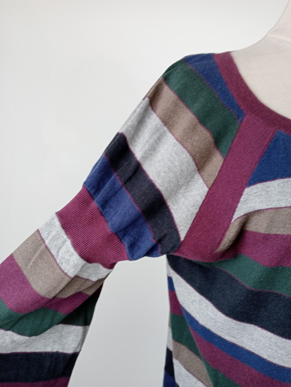 HUGO BOSS MAGLIONE COTONE LANA DONNA L WOMAN CASUAL SWEATER VINTAGE