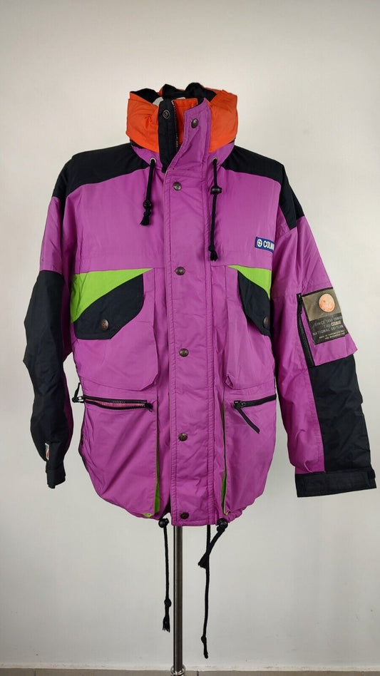 COLMAR GIUBBINO SCI TECNICO PIUMINO UOMO Tg 50 MAN CASUAL DOWN JACKET VINTAGE