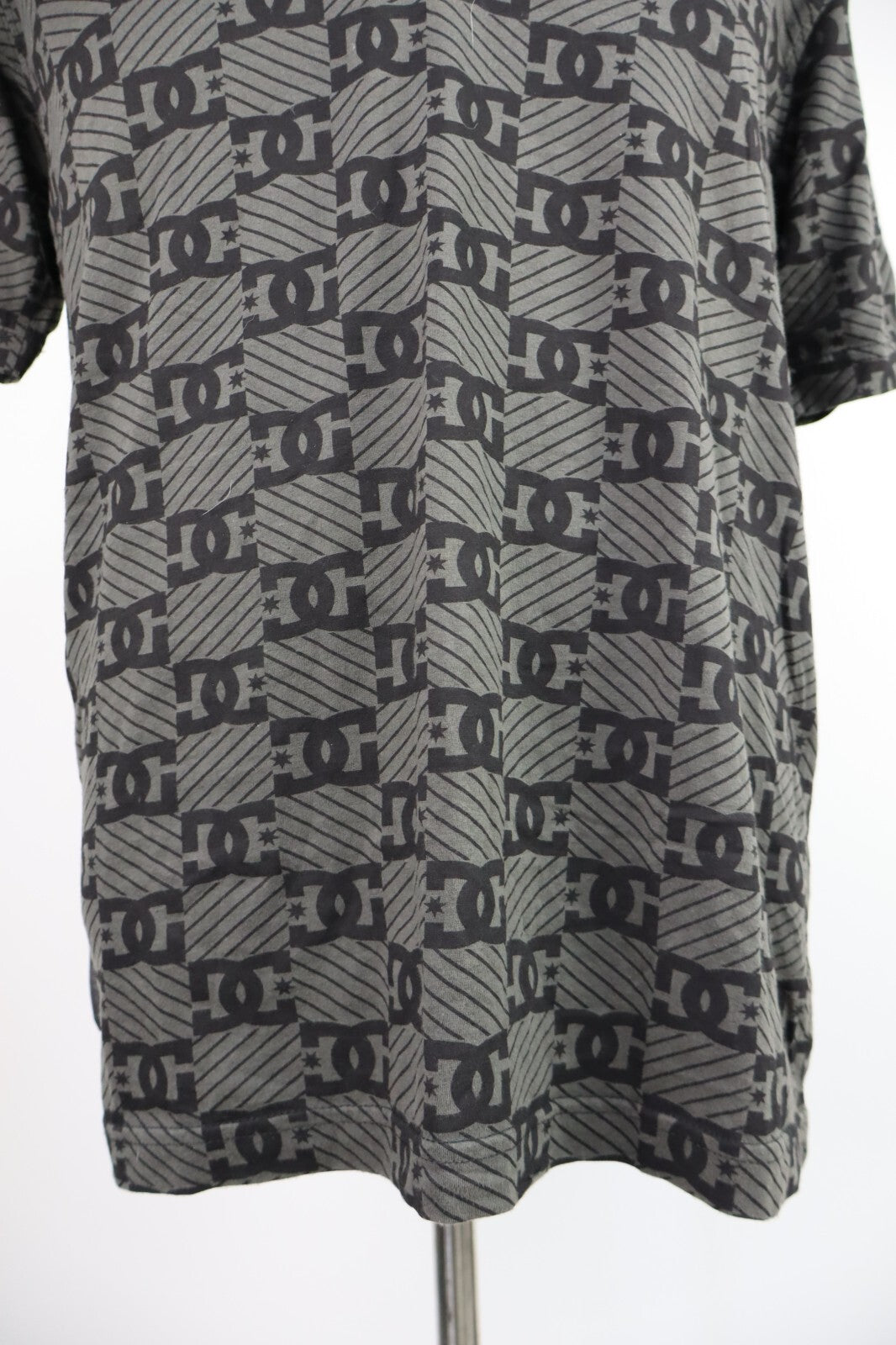 DC SHOES MAGLIA UOMO TG SMAN T-SHIRT CASUAL VINTAGE COTONE COTTON