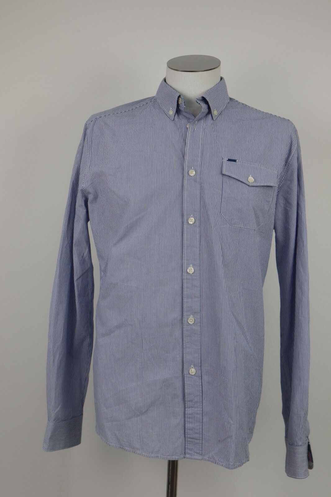 PEPE JEANS CAMICIA UOMO COTONE TG M  MAN CASUAL VINTAGE SHIRT COTONE