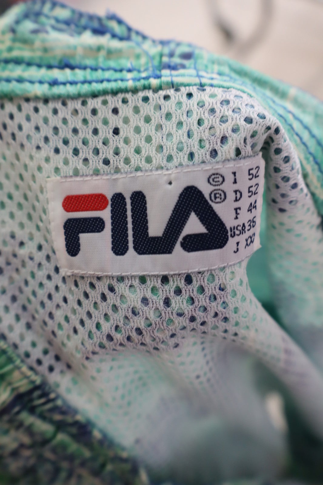 FILA COSTUME PANTALONCINO MARE UOMO TG 52 MEN SWIMSUIT VINTAGE CASUAL