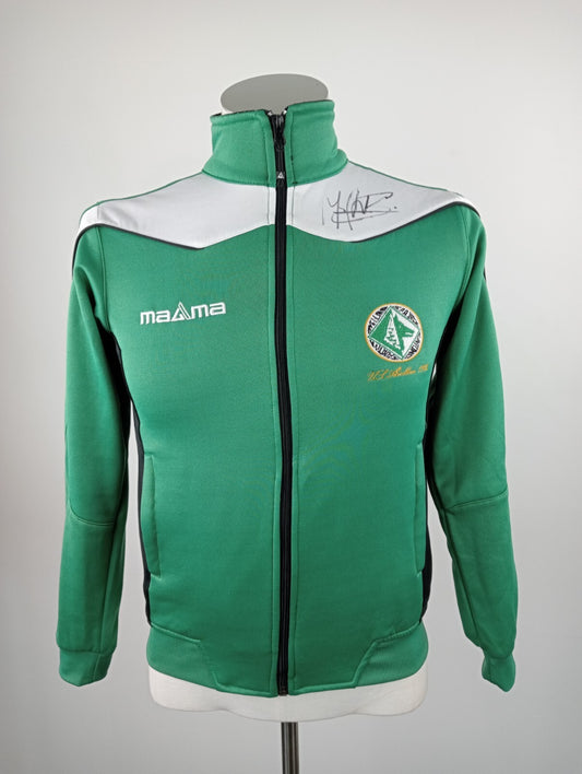 MAGMA AVELLINO GIACCA SPORT CALCIO UOMO Tg 3XS MAN VINTAGE JACKET AUTOGRAFATA