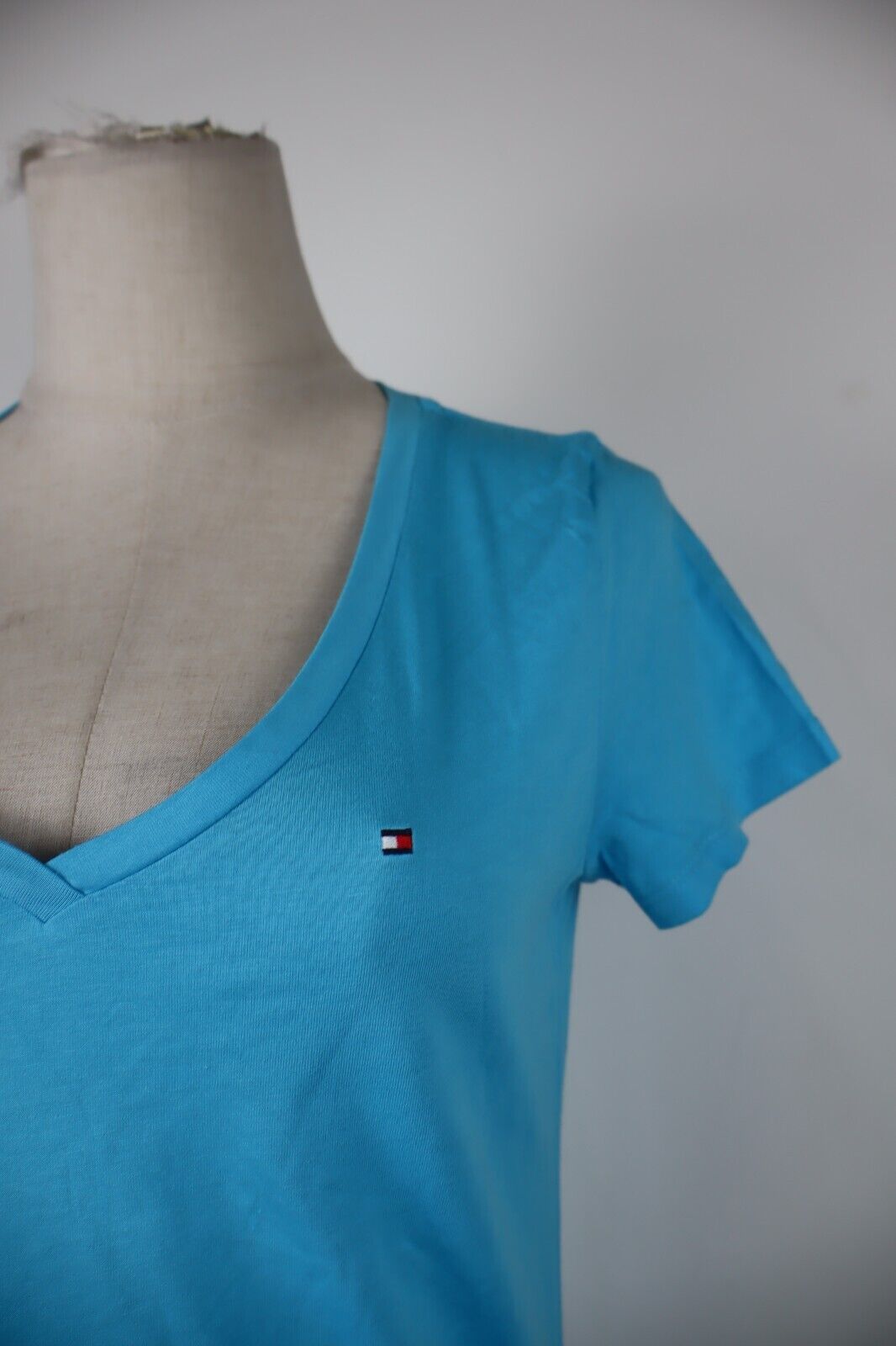 TOMMY HILFIGER MAGLIA DONNA TG. M WOMAN CASUAL VINTAGE TOP T-SHIRT COTONE