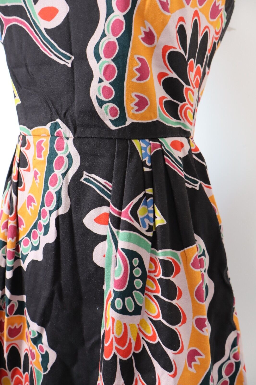 MAX & CO VESTITO ABITO DONNA WOMAN TG 38 DRESS CASUAL VINTAGE COTONE