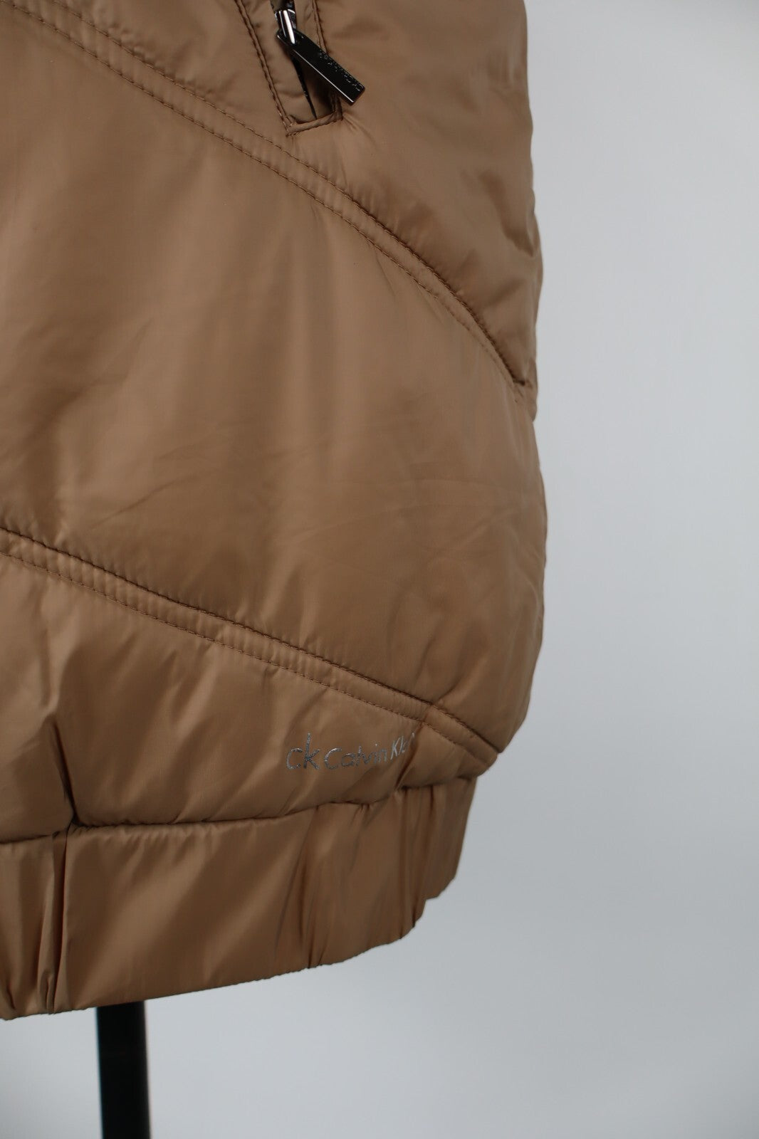 CALVIN KLEIN GIUBBINO SMANICATO GILET DONNA TG M WOMAN CASUAL JACKET VINTAGE