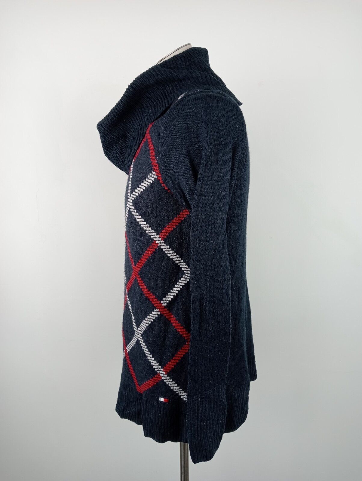 TOMMY HILFIGER MAGLIONE ACRILICO UOMO L MAN SWEATER CASUAL MAGLIA VINTAGE