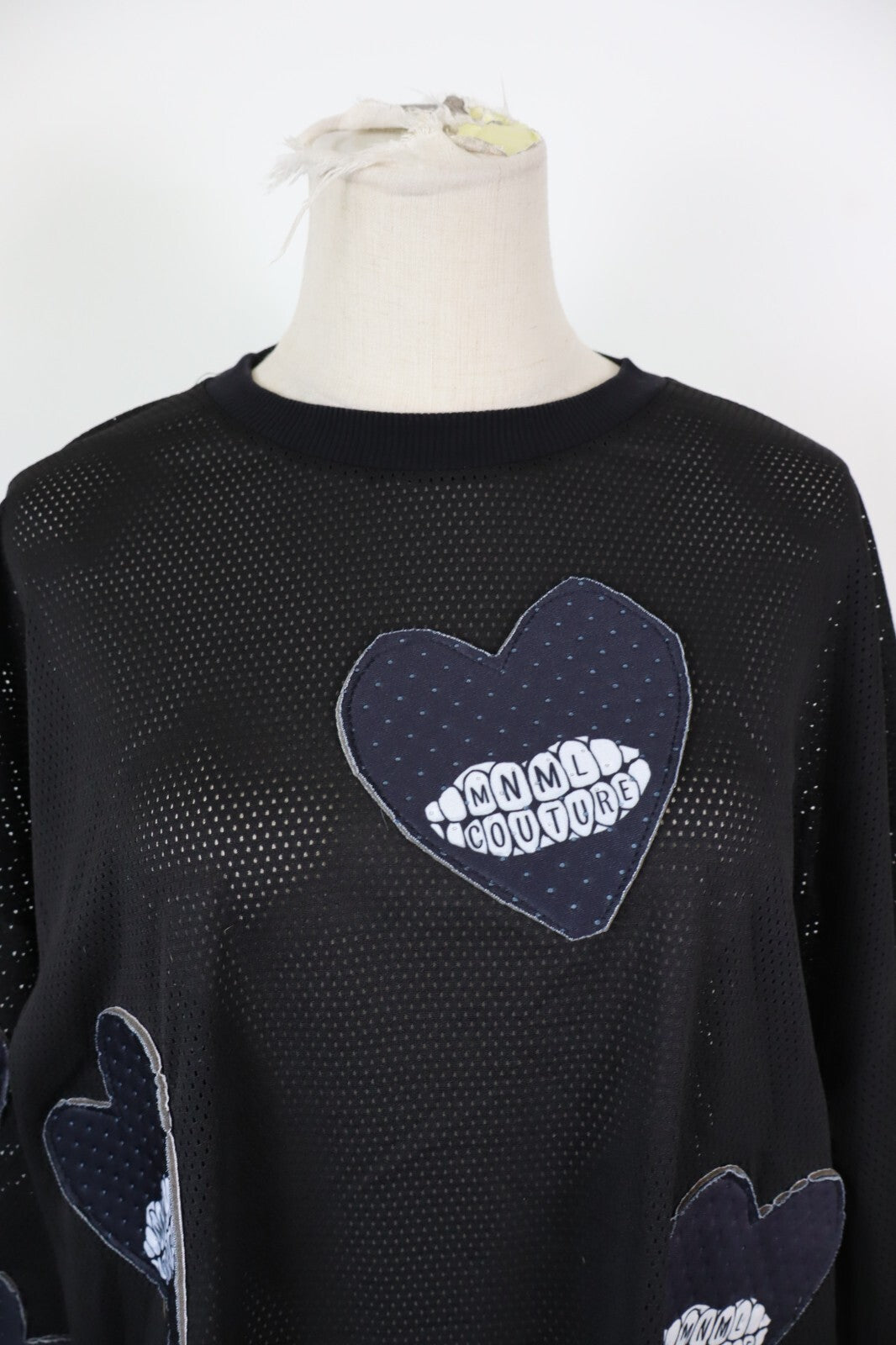 MNML  MINIMAL MAGLIA DONNA TAGLIA UNICA WOMAN CASUAL TOP T-SHIRT MANTELLA