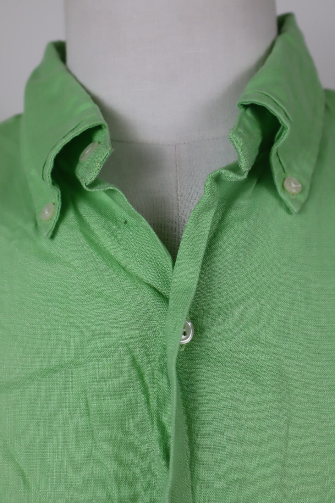 LAUREN RALPH LAUREN CAMICIA SHIRT UOMO TG L MAN VINTAGE CASUAL COTONE