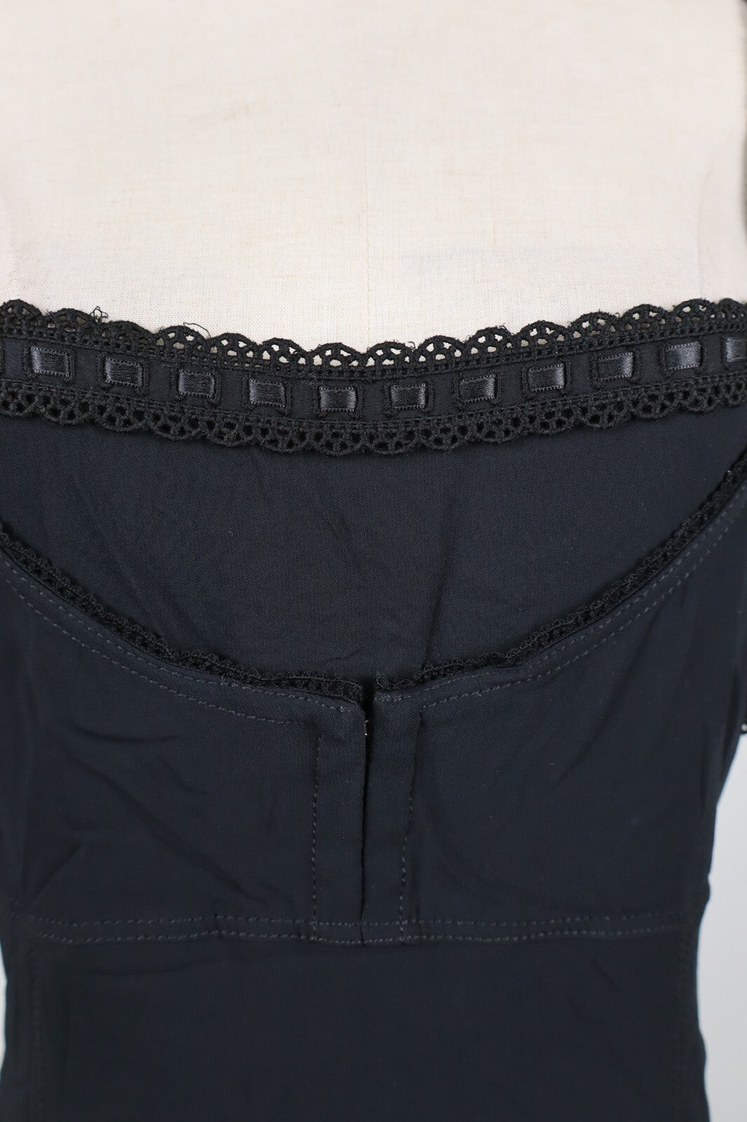 MAX & CO  TRENDS VESTITO DONNA TG. 46 WOMAN CASUAL VINTAGE DRESS MERLETTO LACES